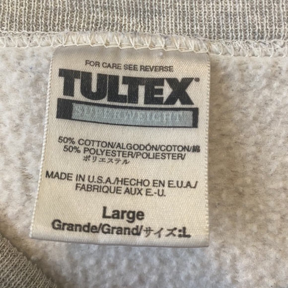 Vintage Tultex Denver Broncos Super Bowl XXXII 1998 Sweatshirt Mens Large NFL - Picture 7 of 13